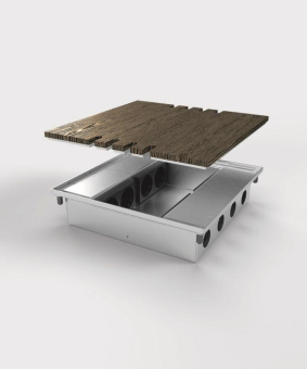 BS Bodensteckdose 8808B 8x     8808B-1-0 