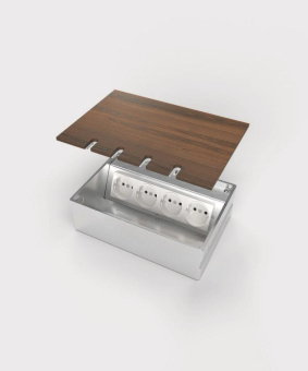 BS Bodensteckdose 8804B 3x     8804B-2-0 