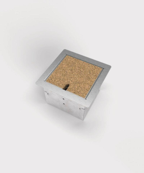 BS Bodensteckdose 8501B 1x     8501B-1-0 