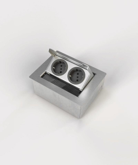 BS Tischsteckdose 3202E 2x     3202E-1-1 