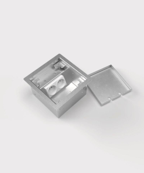 BS Bodensteckdose 8502B 2x     8502B-1-0 