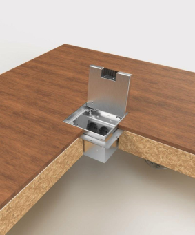 BS Bodensteckdose 8902HB 2x   8902HB-1-0 