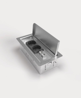 BS Bodensteckdose 3303E 2x     3303E-2-1 