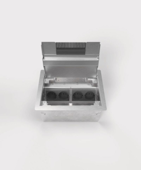 BS Bodensteckdose 8504E 4x     8504E-1-1 