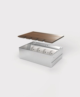 BS Bodensteckdose 8804B 4x     8804B-1-0 