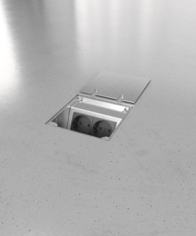 BS Bodensteckdose 8802E 1x     8802E-2-1 