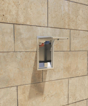 BS Wandsteckdose 5511A 1x      5511A-1-3 