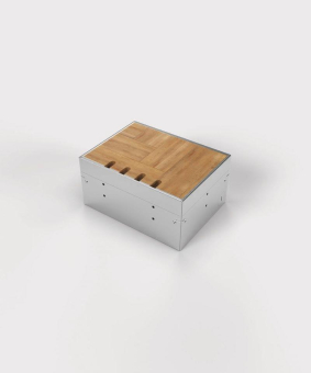 BS Bodensteckdose 8904B 3x     8904B-2-0 