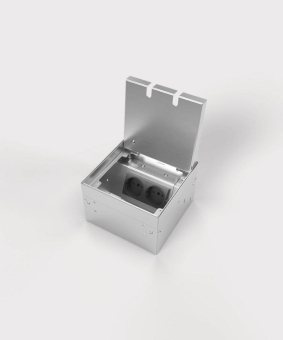 BS Bodensteckdose 8902B 2x     8902B-1-0 