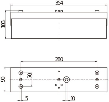 BEG 1201               2DN14/6/3DALI-LED 