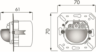 BEG 93363 KNX       Indoor 180-KNX-ST-UP 
