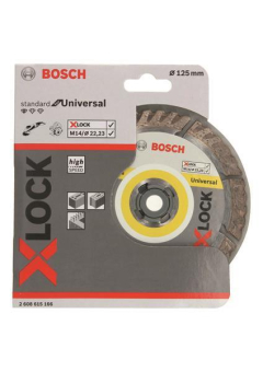 Bosch X-LOCK Diamant-Trennscheibe 125mm 