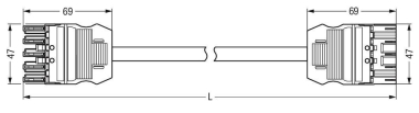 WAGO 771-9995/007-401 konfektionierte 
