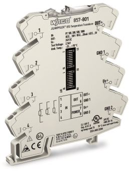 WAGO 857-801 Temperaturmessumformer für 