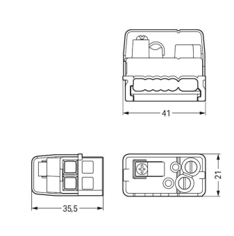 WAGO 893-261 Einspeisemodul,für 