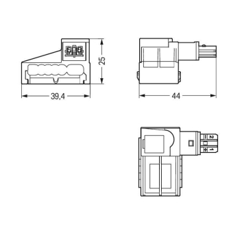 WAGO 893-269 Abgriffmodul,für 