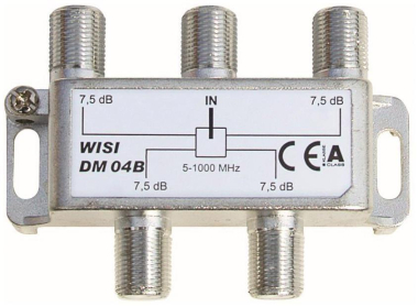 WISI Verteiler 4-fach              DM04B 