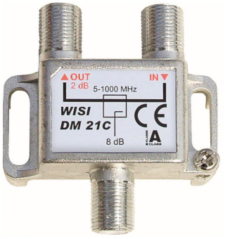 WISI Abzweiger 1-fach 5-1000MHz    DM21C 