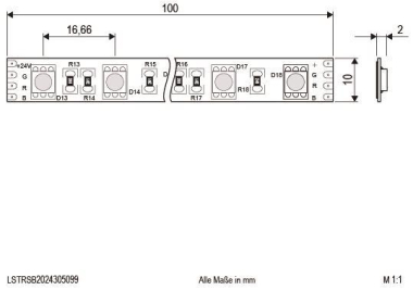 EVN RGB-LED-Stripe      LSTRSB2024305099 