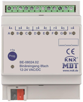 MDT Binäreingang 8-fach 4TE REG 