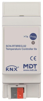 MDT Temperaturregler 8-fach 2TE REG 