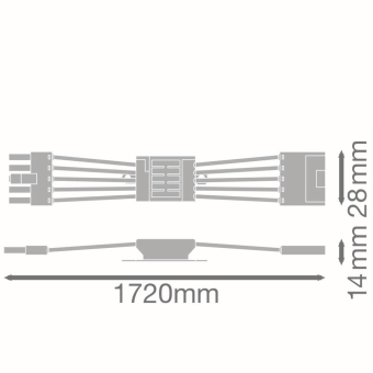 LEDV Linear Indiviled Verbindungsset 