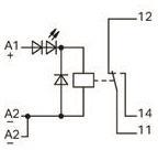 WAGO 288-304 Relaismodul, 