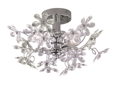 Trio Wandl.FLOWER chrom2xE14,  R20012017 