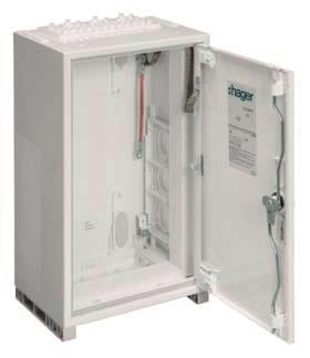 Hager Schrank univers IP54 SKI   FP61TW2 