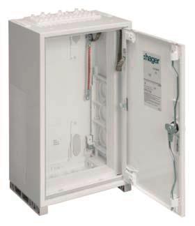 Hager Schrank univers IP54 SKI   FP65TW2 