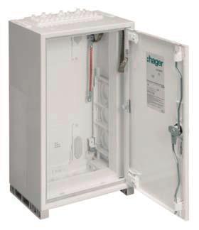 Hager Schrank univers IP54 SKI   FP31TW2 