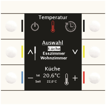 MDT BE-BZS86.01 Bedienzentrale Smart 
