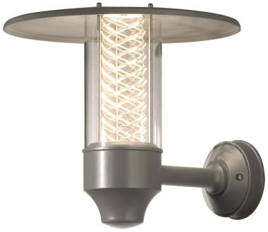 KONS Wandleuchte Alu silbergrau  406-310 