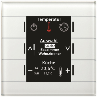 MDT BE-GBZW.01 Glas Bedienzentrale Smart 
