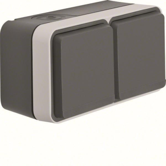 Berker Steckdose SCHUKO 2f waag 47843535 