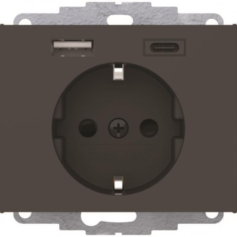 Berker Steckdose SCHUKO/USB A-C 48047006 