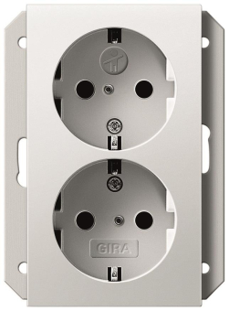GIRA 273103 SCHUKO-Doppelsteckdose SH 