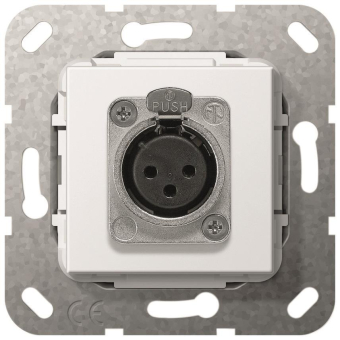 GIRA 566703 XLR-Buchse D-Serie Einsatz 