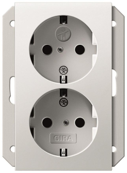 GIRA 273527 SCHUKO-Doppelsteckdose SH 
