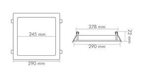 Nobile LED Panel Flat 300 Q   1573064147 