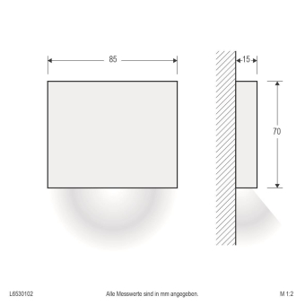 EVN LED-Anbauleuchte -          L6530102 