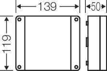HENS Abzweigkasten 2,5qmm leer    DP9220 