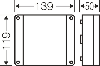 HENS Abzweigkasten 2,5qmm leer    DP9220 