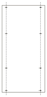 ABN PVC-Montageplatte AS-205    SY47436M 
