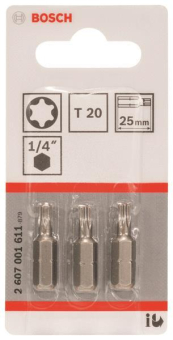 Bosch Schrauberbit Extra-Hart T20 