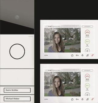 GIRA 2432902 Zweifamilienhaus-Paket 