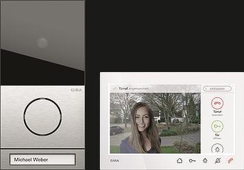 GIRA 2431920 Einfamilienhaus-Paket Video 