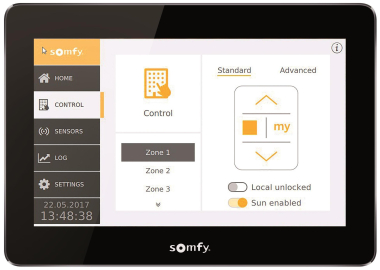 Somfy Sonnenschutzsteuerung      1860255 
