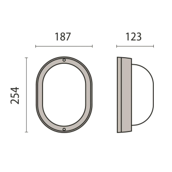 PIL EKO+19 LED E.S. 10W 3000K    3013836 
