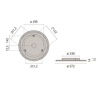 PII SL713 RM AB 34W 4000K  8713661346414 